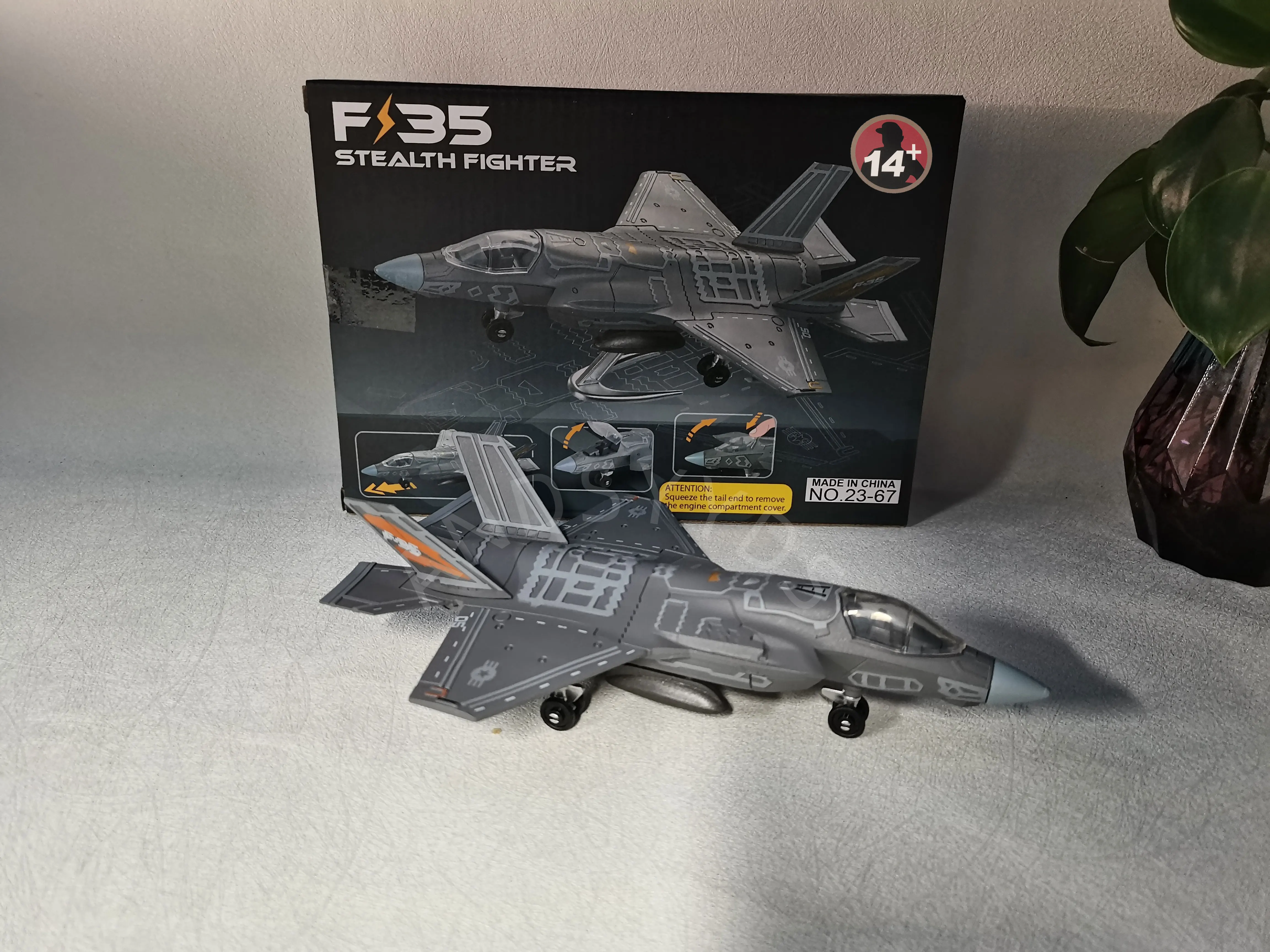 Фото 1/72 F35B Lightning II Attack Fighter Metal Aircraft Model Display Aircraft Model for Home Decoration Collected Gift By Aviation №1