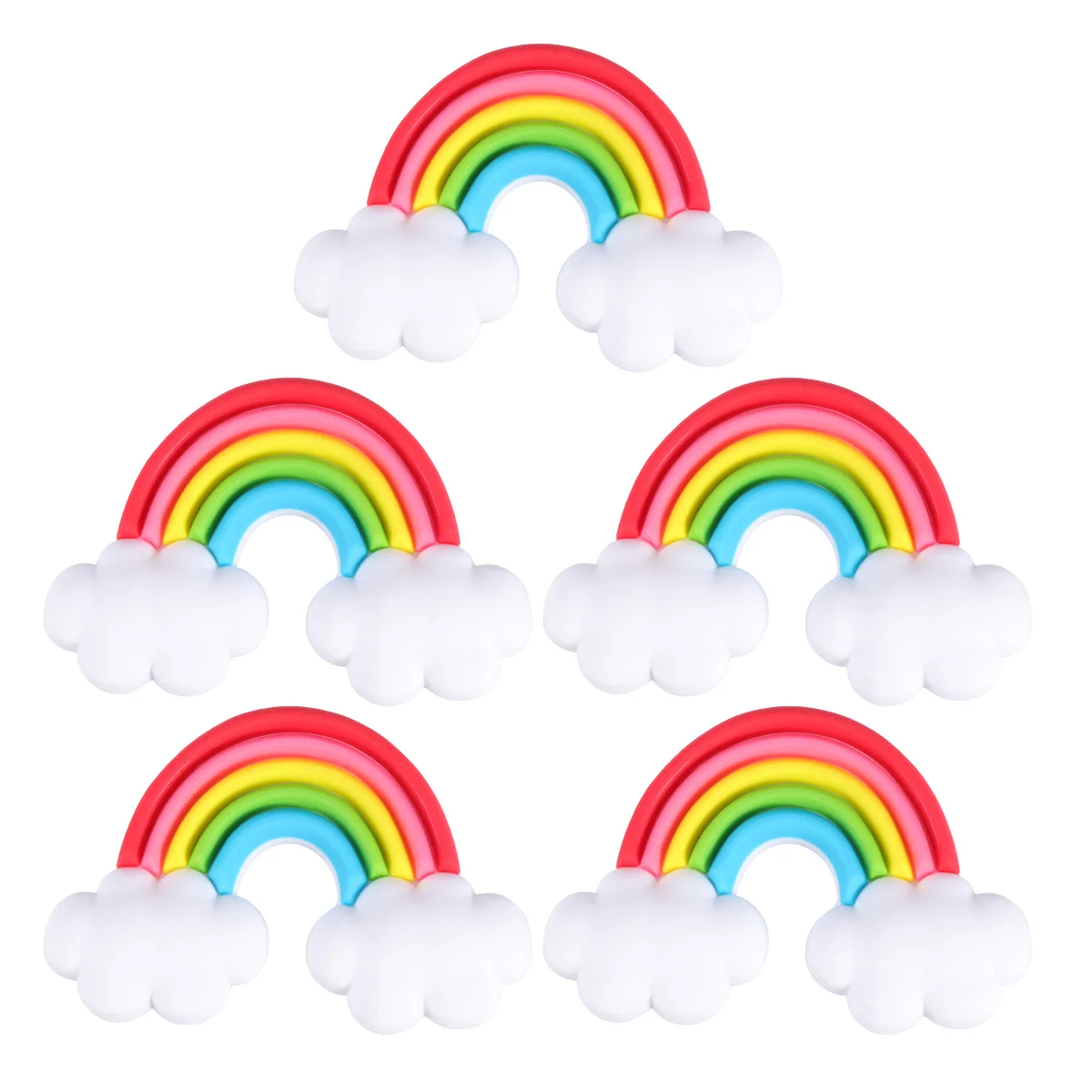 

Magnets Fridge Rainbow Magnet Refrigeratorsticker Stickers Whiteboard Cutedecoration Office Classroom Cartoon Decal Decorative