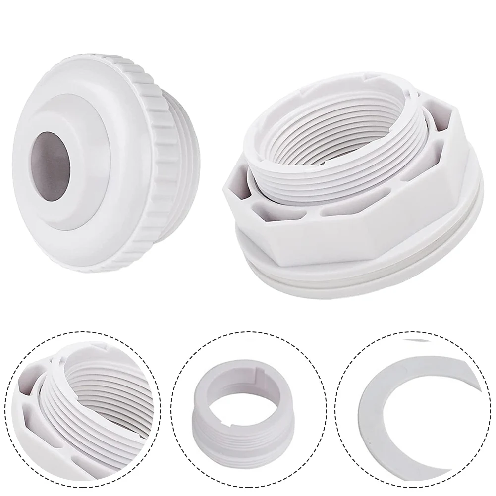 

For Hayward SP1419D SP1023 1-1/2\" FIP Inlet Return Fitting With Locknut Gasket Garden Swimming Frame Pool Accessories