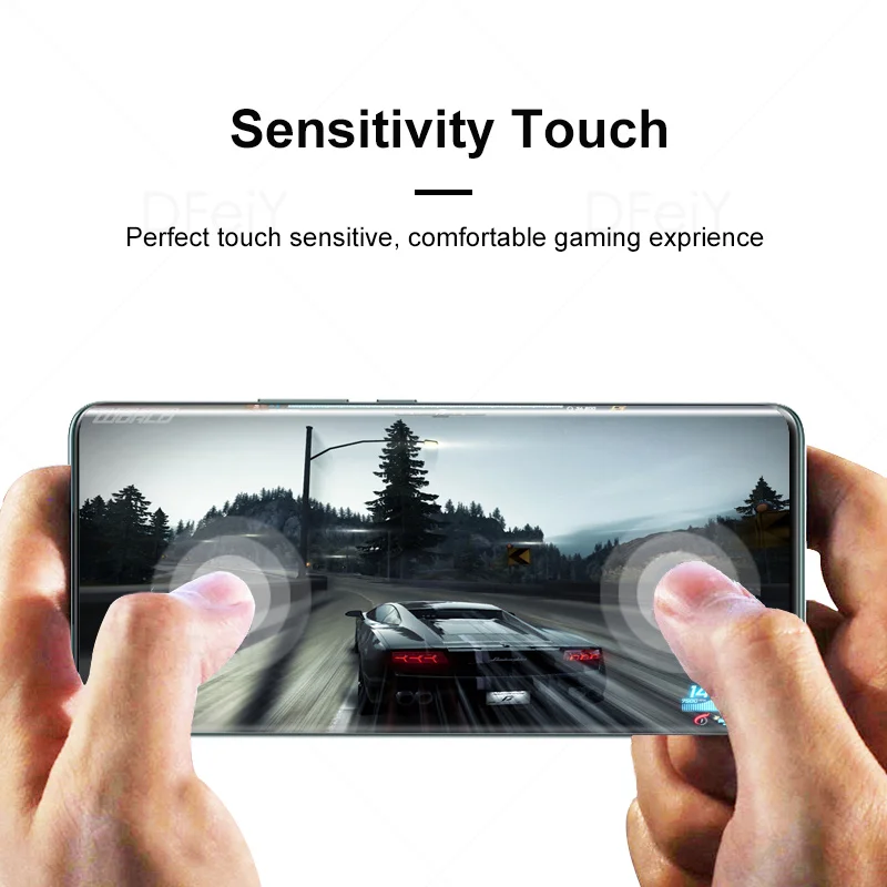 УФ-стекло DFeiY для OnePlus 12 полное покрытие УФ-защитная пленка экрана из закаленного