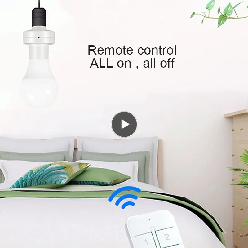 

Умный держатель лампы E27 E26 с голосовым управлением и поддержкой Wi-Fi