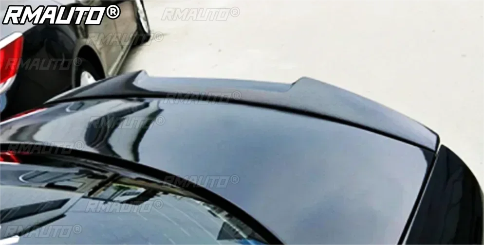 Для BMW 3 серии E46 1998-2006 задний спойлер комплект кузова в стиле M4 багажника