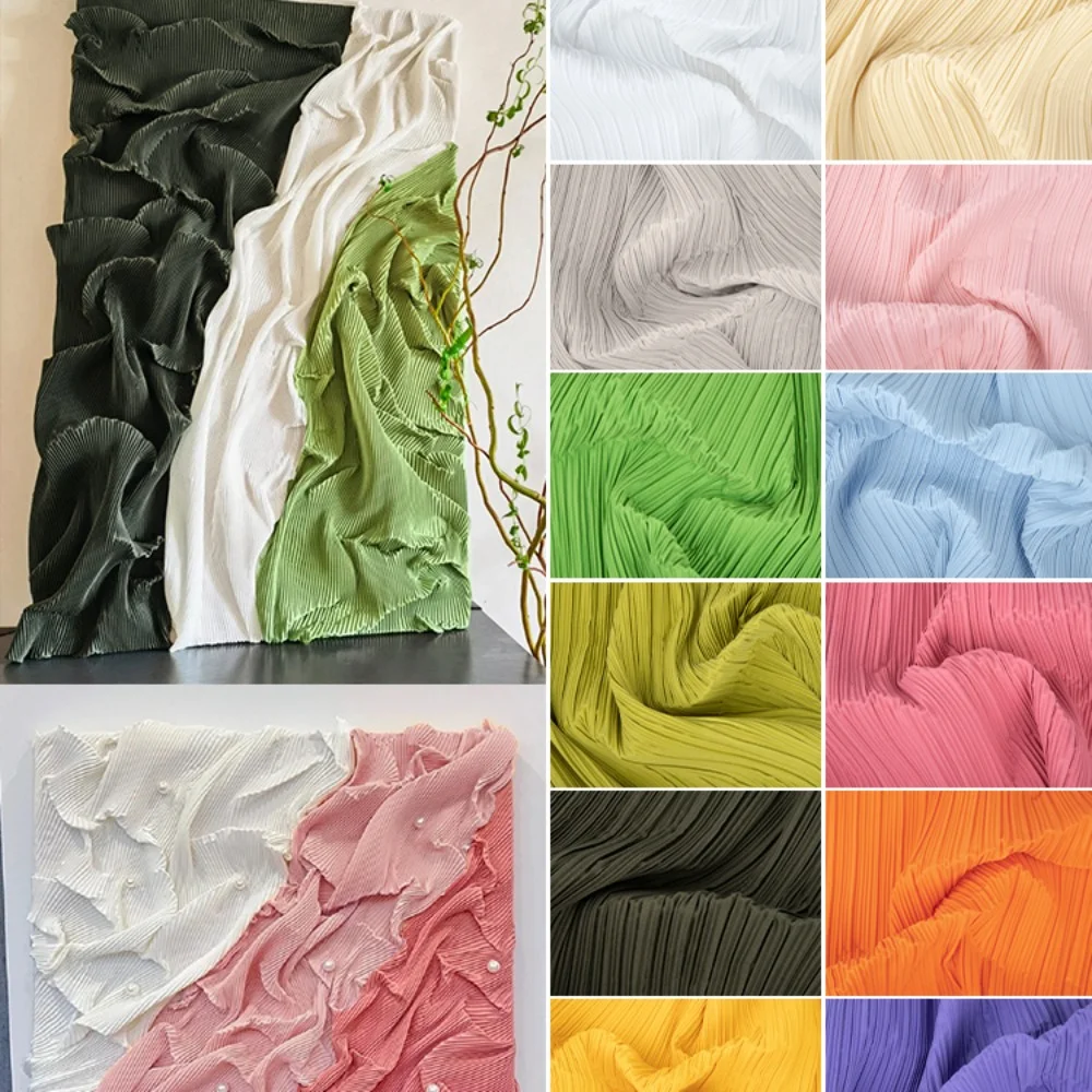 

Black and White Sanzhai Life Pleated Fabric Pleated Wedding Photography Background Wall Painting Decorative Painting Texture