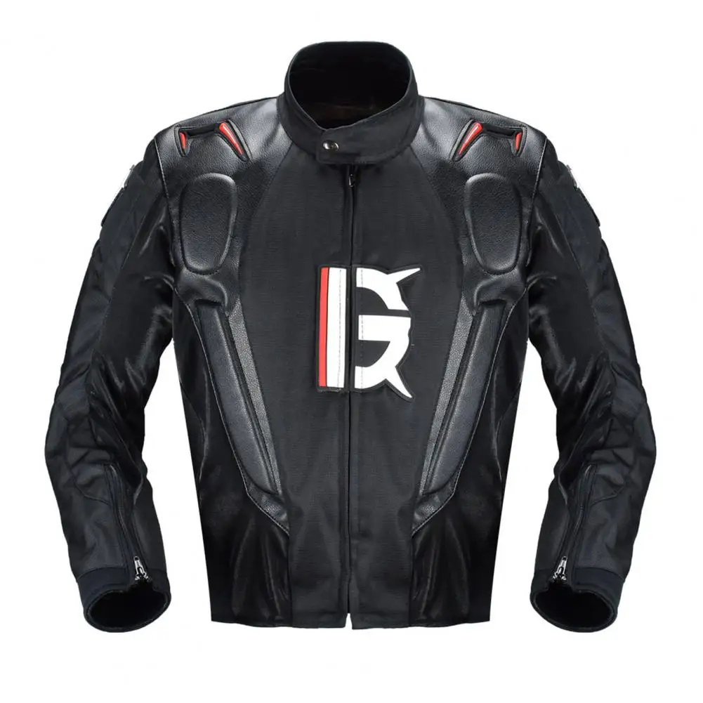 Racing Suit Soft Fabric Motocross Jacket Smooth Zipper Keep Warm Popular Motorbike Racing Jacket Suit