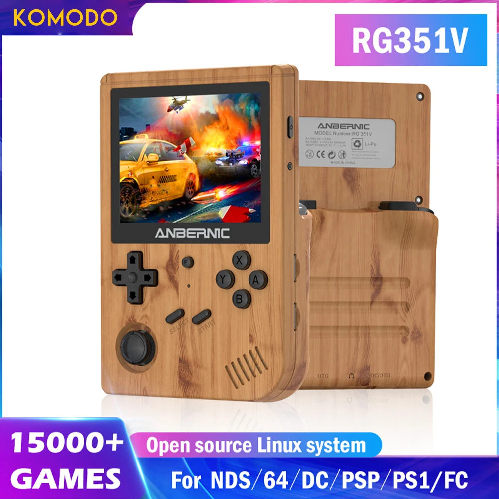 

Консоль игровая RK3326, 3,5 дюйма, с поддержкой Wi-Fi