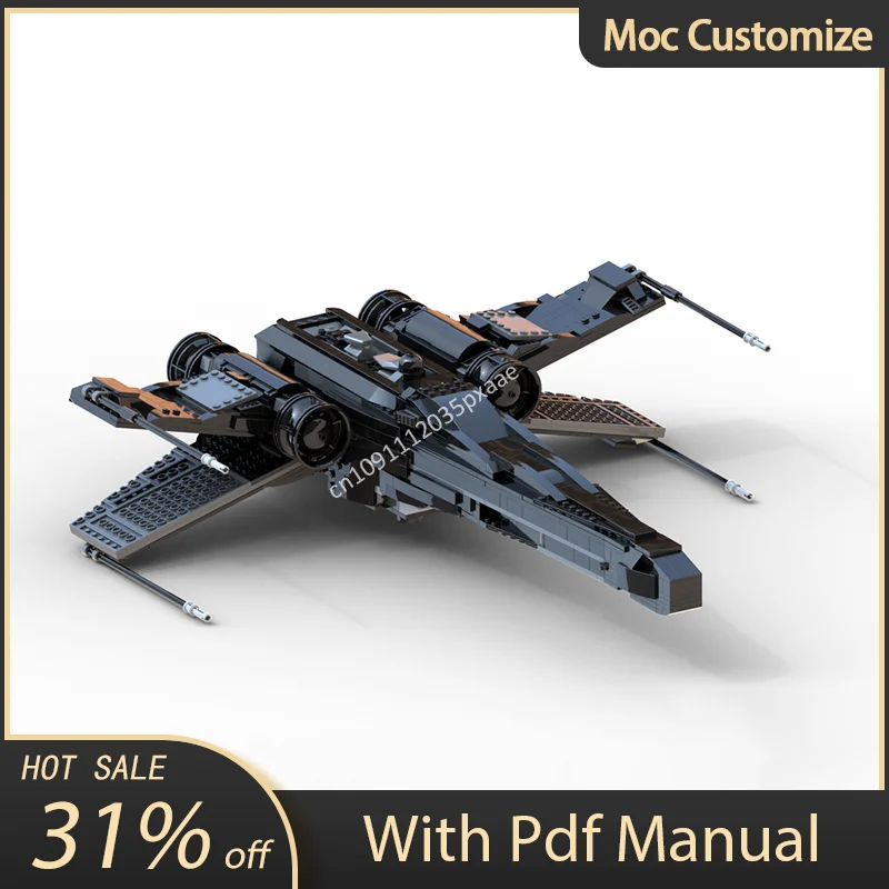 1421 шт. Moc 76139 Dark Wing X-Wing Starfighter строительные блоки креативная сборка кирпичи игрушки