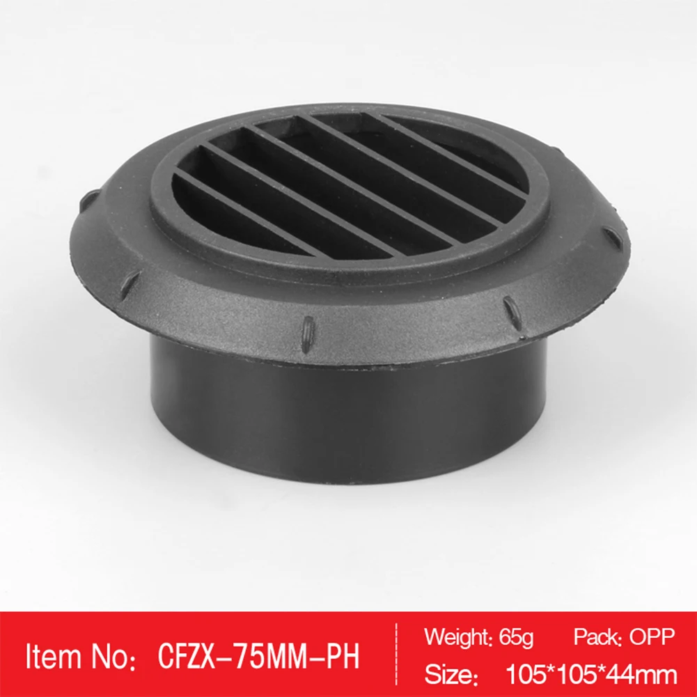 

High Quality Rotatable 75mm Heater Ducting Hose Pipe Air Vent Outlet For WEBASTO EBERSPACHER Propex Heaters Auto Accessories