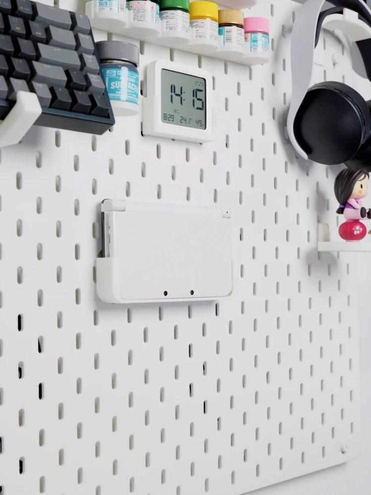 Подходит для аксессуаров перфорированной доски Ikea Skadis Новая подставка 3Ds Xl/Ll