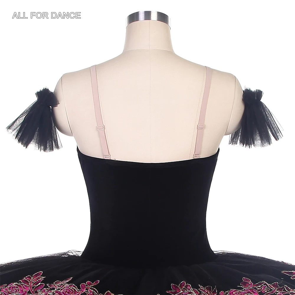 BLL023 Черные предпрофессиональные балетные танцевальные пачки костюмы балерины