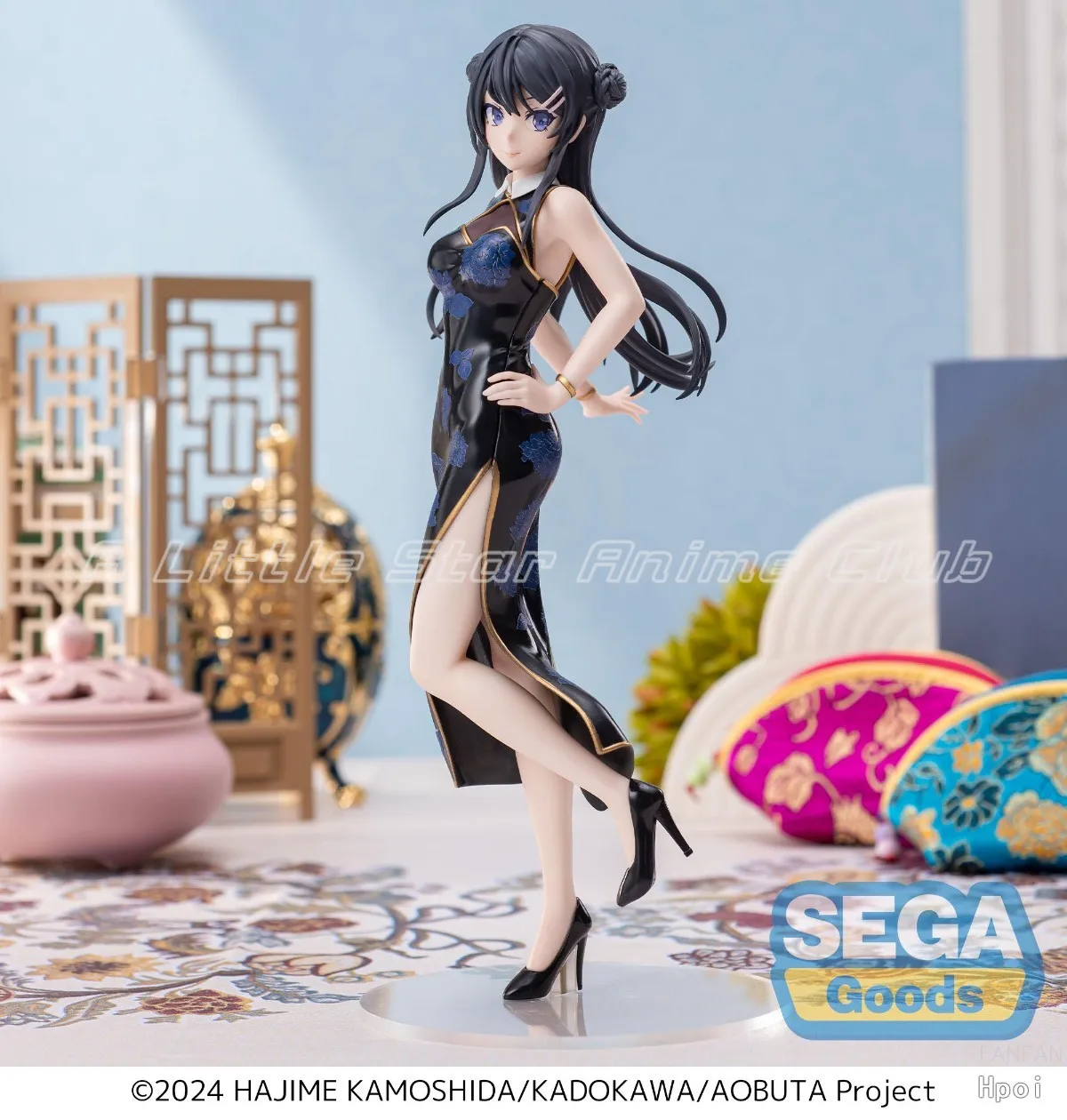 Фото Оригинальная фигурка SEGA XStellar Seishun Buta Yarou Wa Bunny Girl Senpai No Yume Wo Minai Sakurajima Mai в стиле чонсам №2