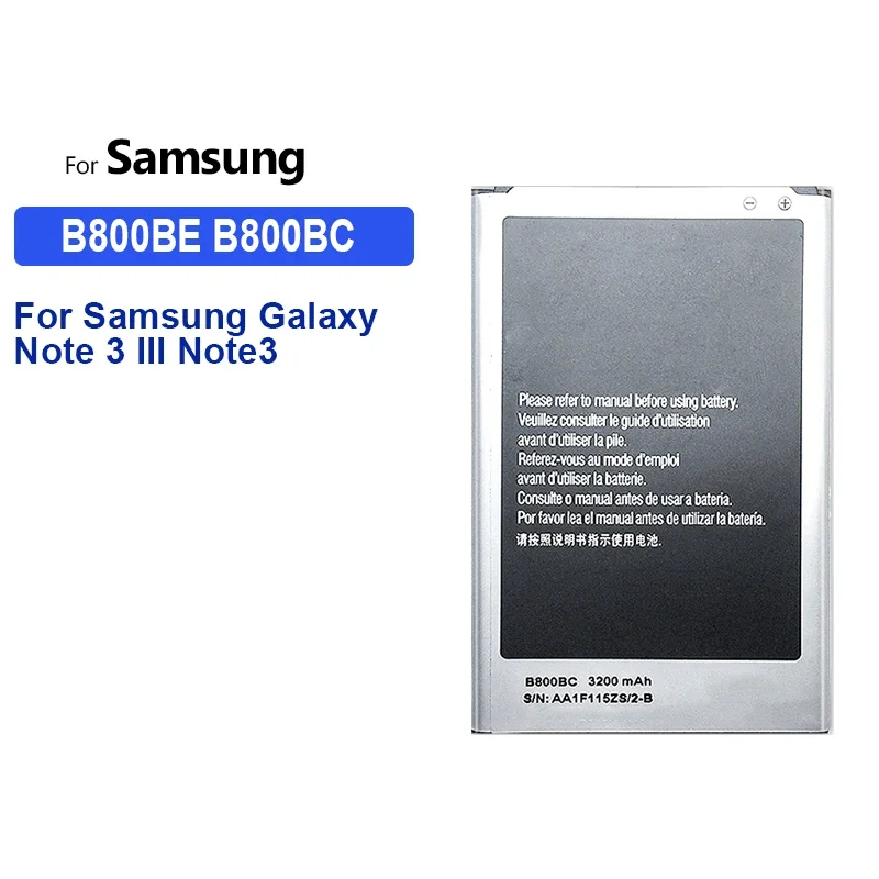 B800BC B800BU B800BE Аккумулятор 3200 мАч для Samsung Galaxy Note 3 Note3 SM N900 N9002 N9005 N900A N900F N900M