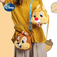 disney mickeys new womens plush messenger bag cartoon cute childrens plush shoulder bag large capacity original high quality