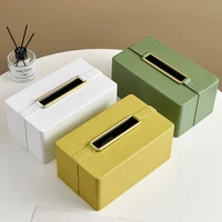 simple leather tissue box for modern home decor napkin holder toilet holder handkerchief box car tissue holder wet wipes holder