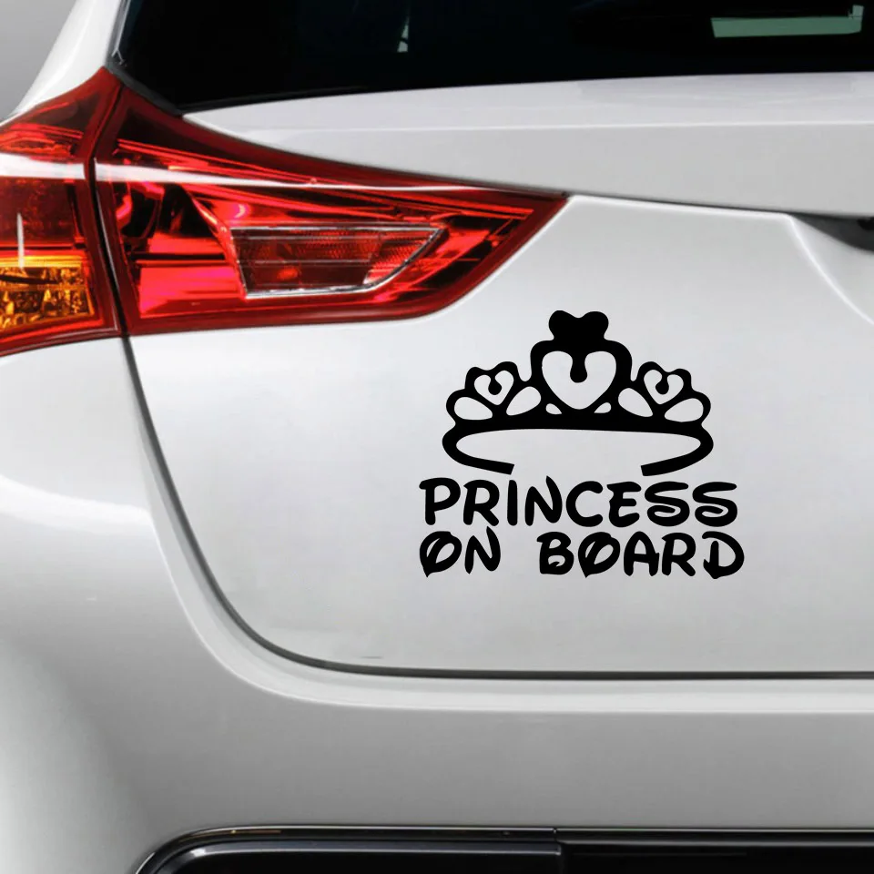 TOMALL 2 Упаковки Наклейки На Окна Принцессы Для Автомобилей