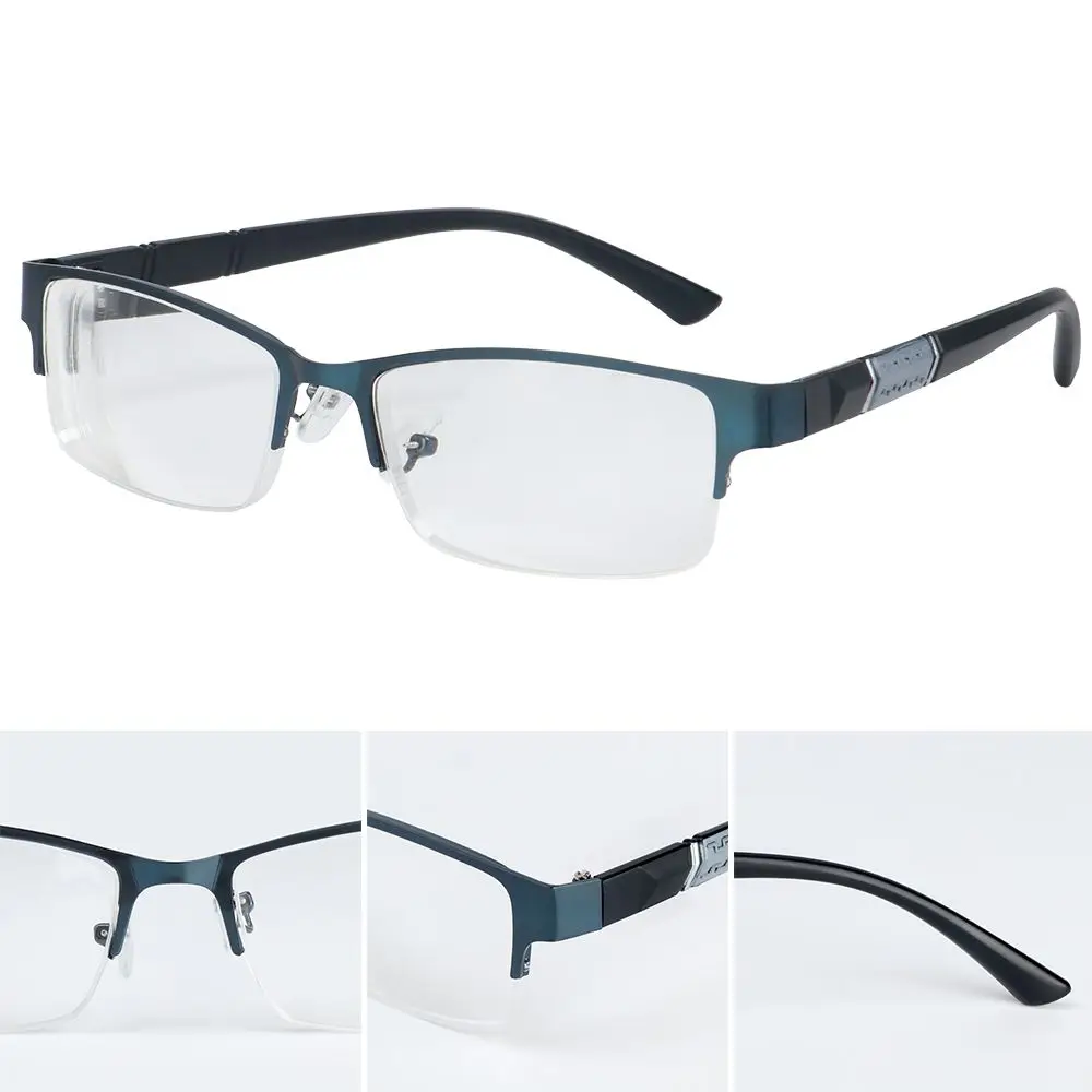 Очки для чтения с диоптриями 0-600 в металлической оправе