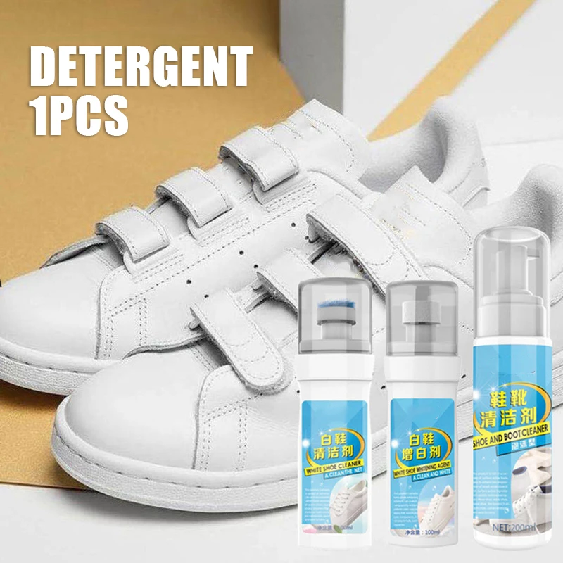

Home Shoes Dry Cleaning Agent Effective De-Yellowing Shoes Cleaner Save Time Home For Sport & Mesh Shoes EIG88
