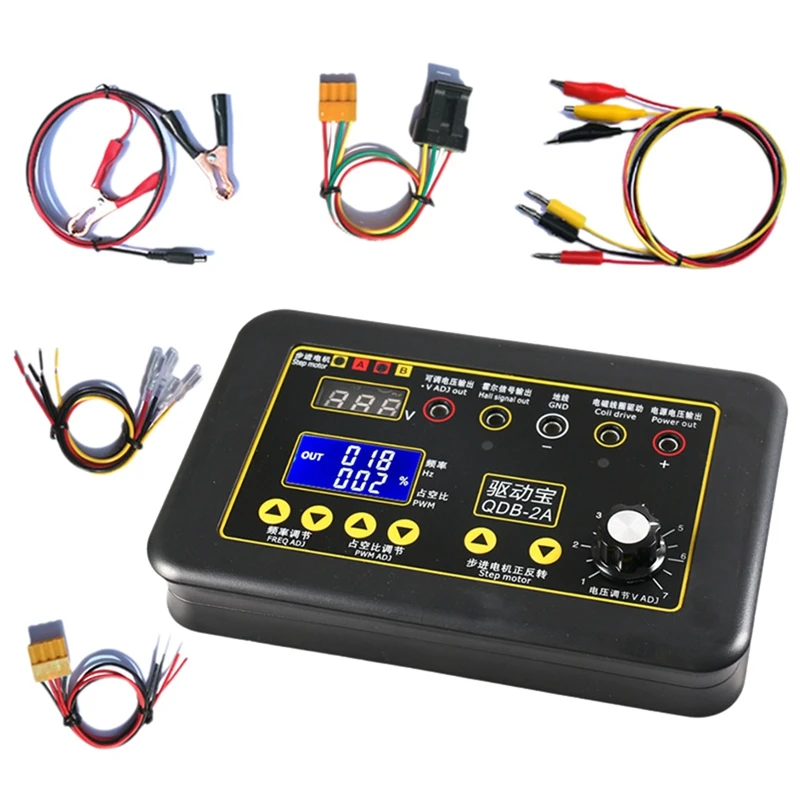 QDB-2A 3A автомобильный тестер катушки зажигания Бесконтактный шаговый двигатель