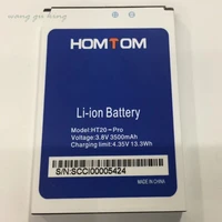 100 original new 3 8v 3500mah for homtom ht20 for homtom ht20 pro battery batterie baterij cell mobile phone batteries