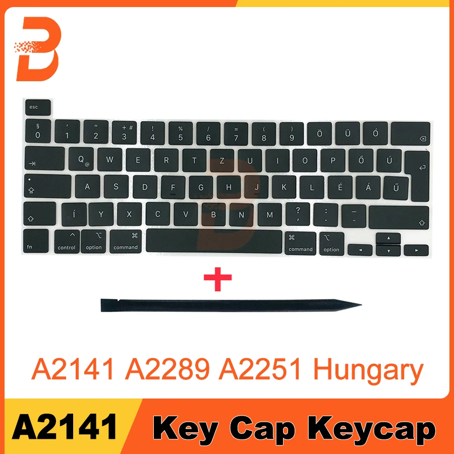 

New Laptop Keyboard Keys For Macbook Pro Retina 13" A2251 A2289 16" A2141 Keycaps HU Hungary 2019 2020 Year