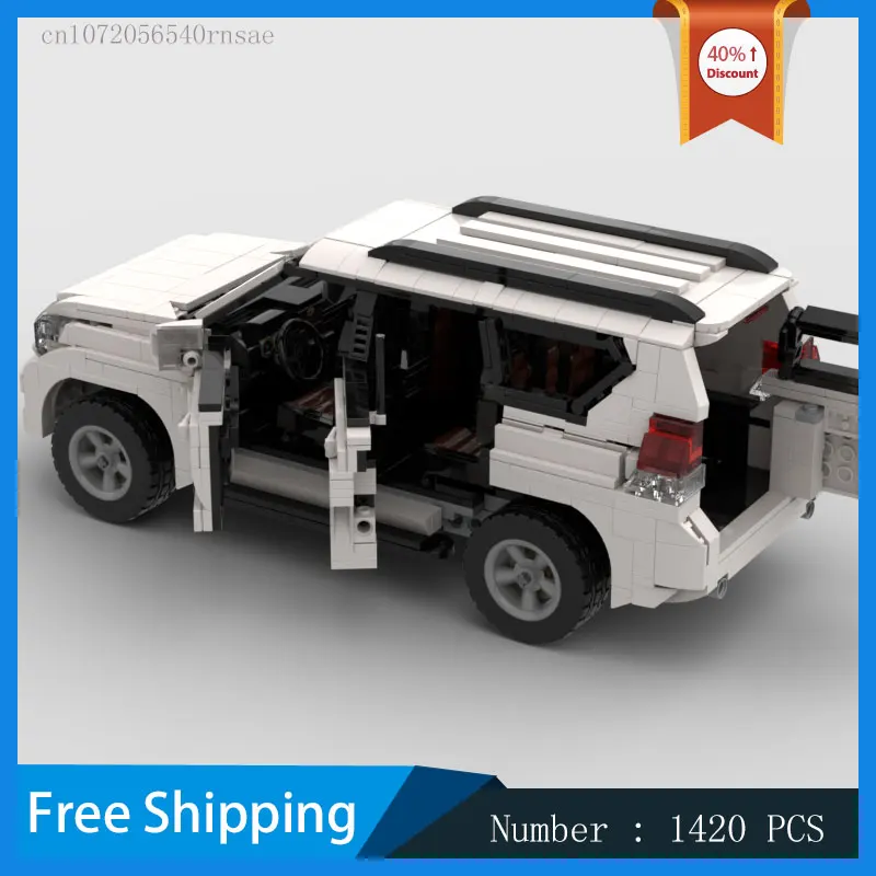 Строительные блоки MOC Land Cruiser Camper модульная модель автомобиля сборка игрушек