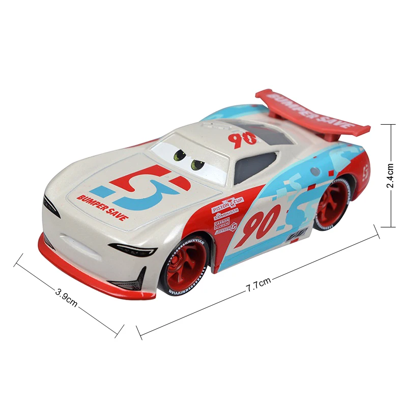 The New Disney Pixar Cars 3 Lightning McQueen Mater Fabulous Hudson 1:55 Diecast Metal Alloy Model Car Toys For Boy Gift images - 6