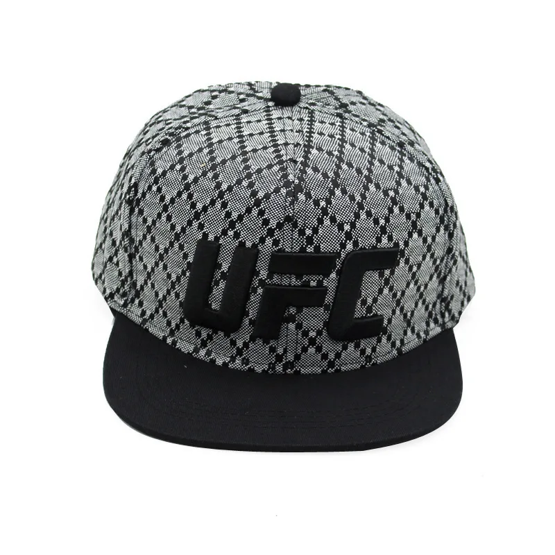 Фото 2026 Повседневная шляпа UFC с вышивкой в стиле хип-хоп Harlan Hat UFC Бейсбольная кепка для смешанных боевых искусств №5