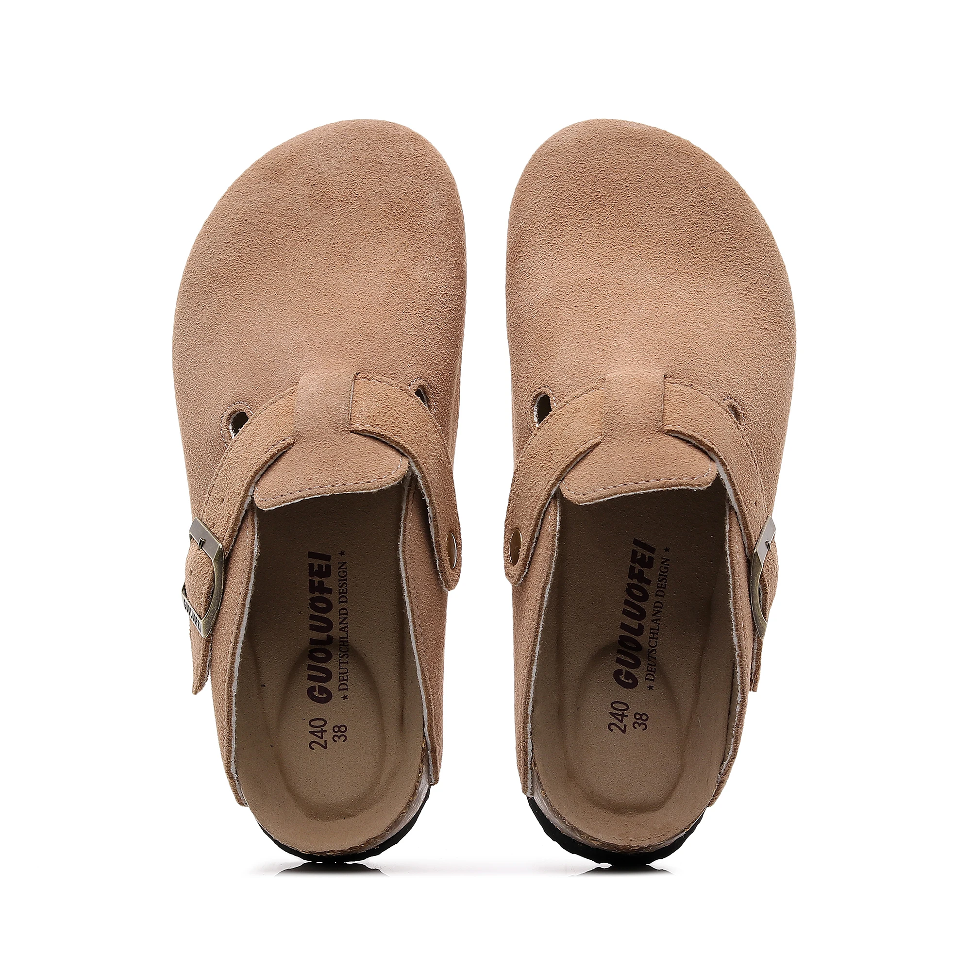 Classic Woman Man Cork Birken Stock Sandals Slippers Luxury Brand Design Buckle Strap Flat Mules