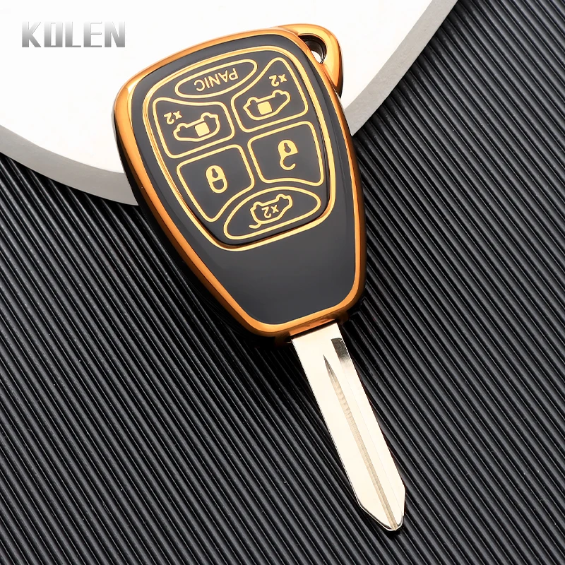 

Новый ТПУ чехол для автомобильного ключа для Chrysler 300 PT Cruiser Sebring Dodge Caliber Nitro Jcuv для Jeep Compass Liberty Compass