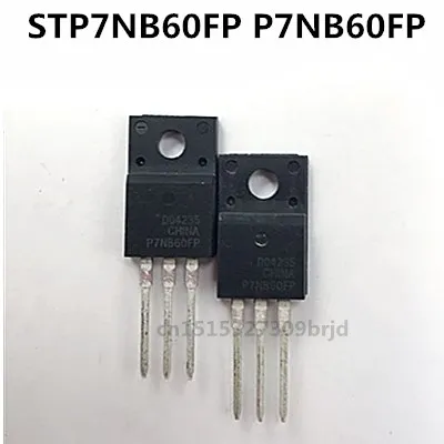 

Original New 10pcs/ STP7NB60FP P7NB60FP TO-220F 600V 7A