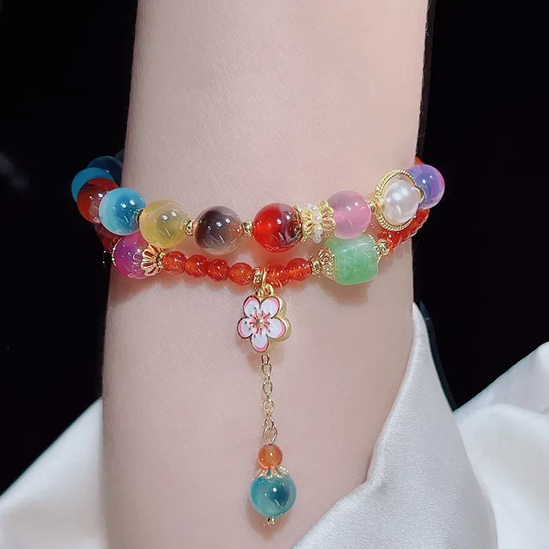 Богатый цветок ~ Новый китайский стиль двойной круг цвет сахарное сердце