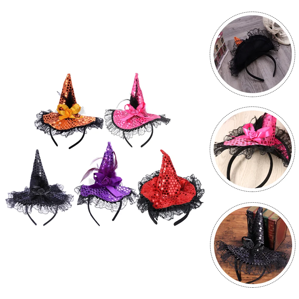 

5Pcs Fancy Headband Fun Hairbands Child Adult Hairbands