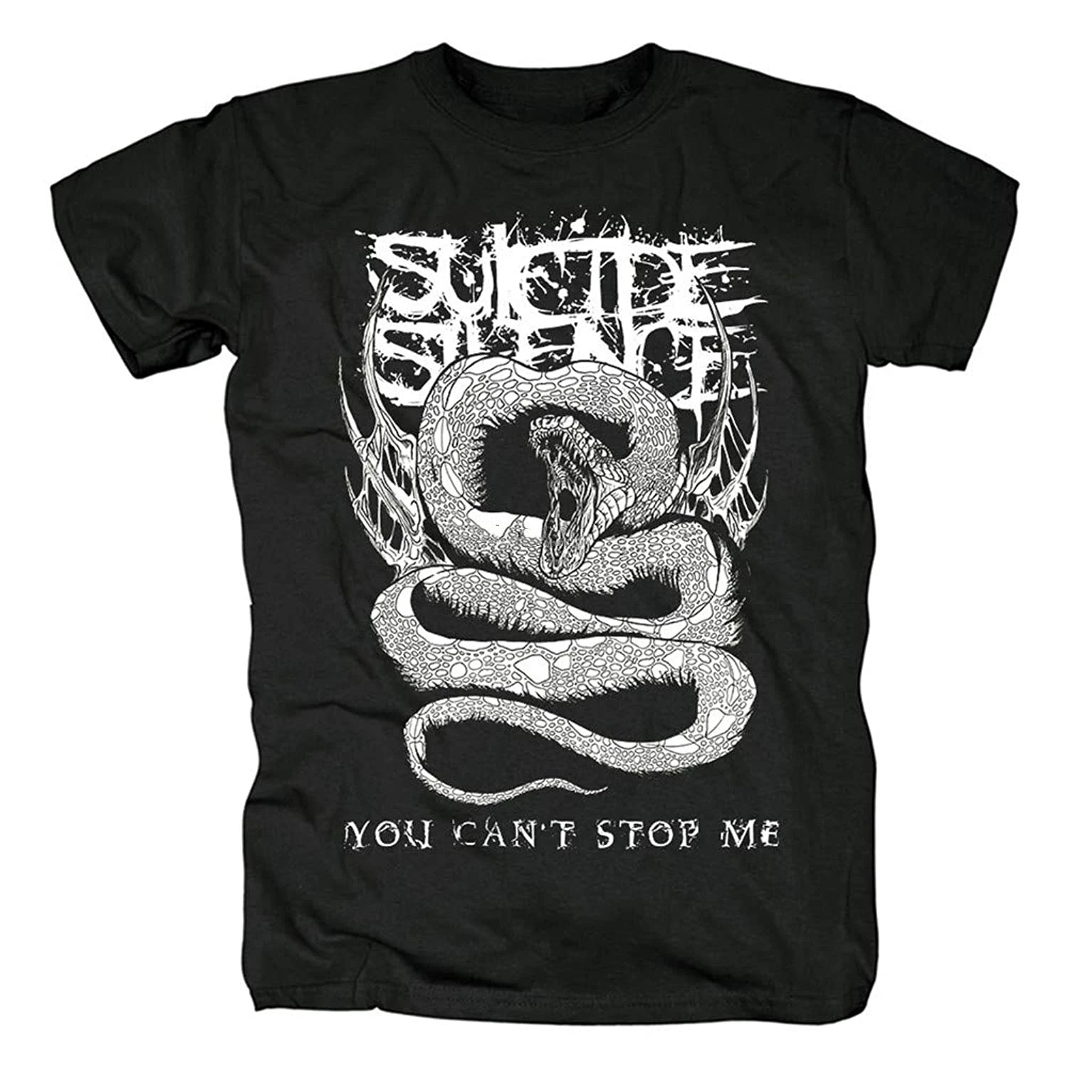 

Men'S Tshirt Short Sleeve Shirt Suicide Silence Rock Tee Women Hiphop Shirts(15)