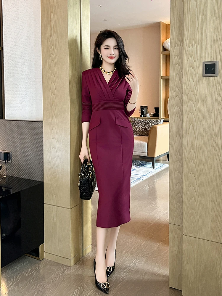 Платье Yujie для взрослых длинный костюм европейские товары в стиле ретро женская