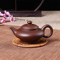 yixing purple clay pot pure handmade small teapot washing can filter teapot kung fu tea set chinese tea ceremony drinking set