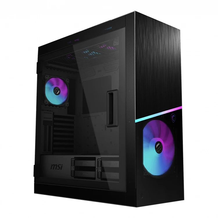 

MSI MPG SEKIRA 500X Mid-Tower Aluminum and Steel Computer Gaming Case Designed for up to EATX Motherboards