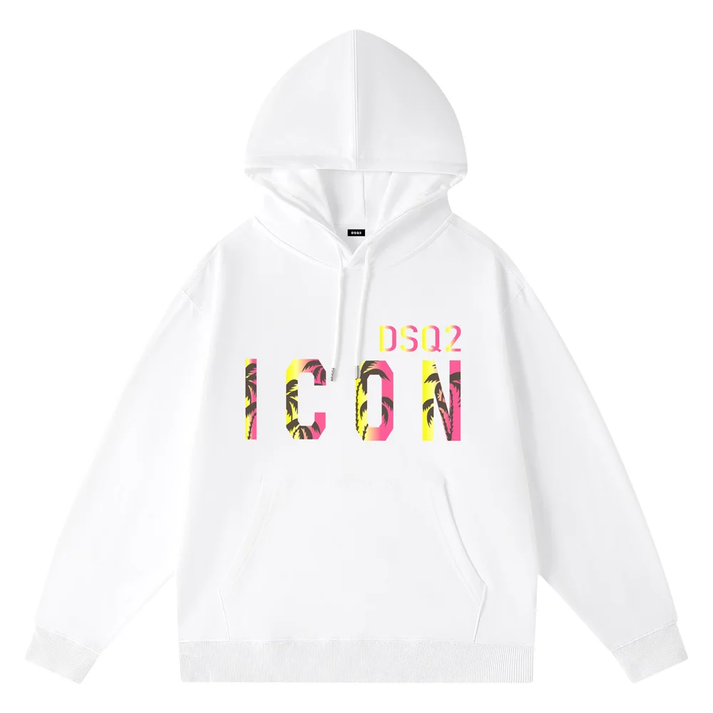 

Men Hoodies Sweatshirts Dsq2 Italian Brand Hooded Tracksuits Casual Printed Hoodies New Male Women Girlfriend Sweatshirts 3XL
