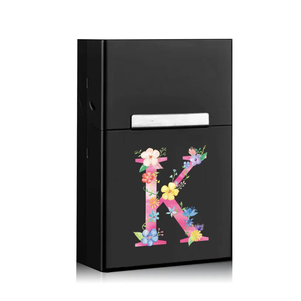 Портативный металлический чехол для сигарет задняя крышка сигар