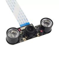 portable camera module board 5mp webcam 1080p fill lights cable for raspberry