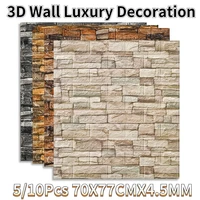 self adhesive foam wallpaper home decor waterproof 3d brick wall panel living room wall stickers bedroom brick paper decoration
