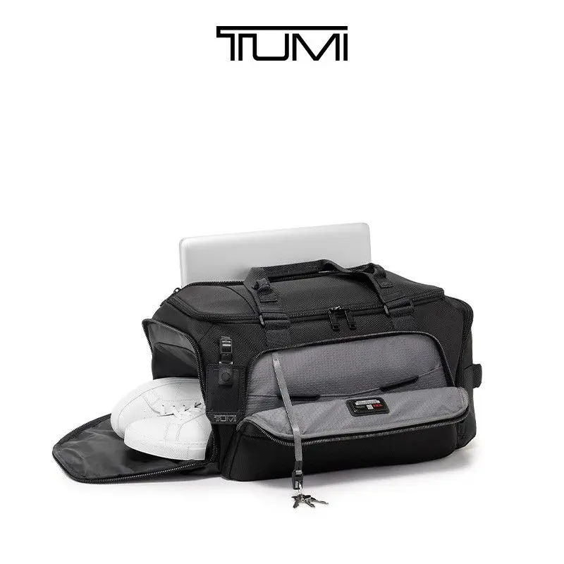 Tumi Alpha Bravo Series Ballistic Nylon Large Capacity Travel Bag Portable Fitness Bag Carry on Luggage Suites and Travel Bags