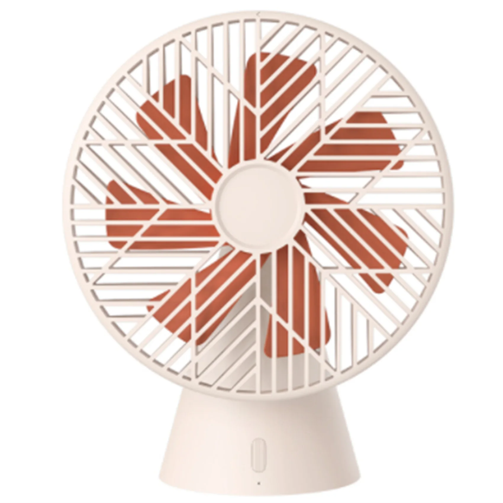 

Desk Fan,Bladeless Fan Small Table Fan Air Cooler, Portable Rechargeable Breeze Quiet Fan for Office Bedroom,Apricot