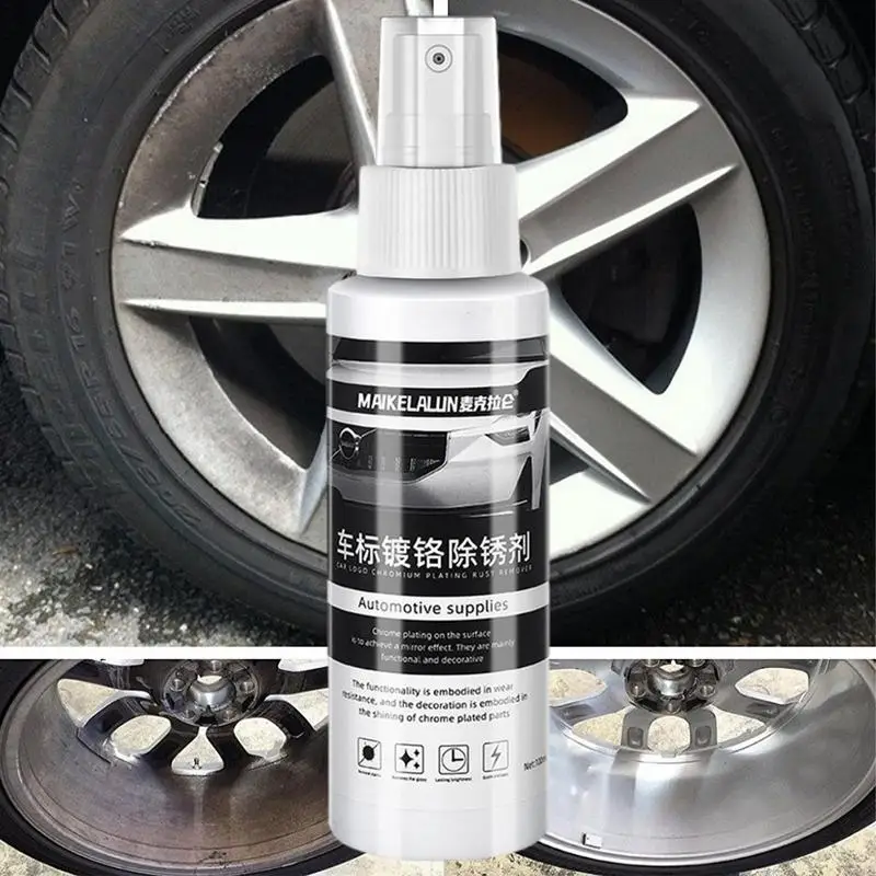 

100ml Rust Remover Liquid Spray For Car Removes Rust Penetrates Deep Into Crevices Drains Moisture Protect Rust Remover Deruster
