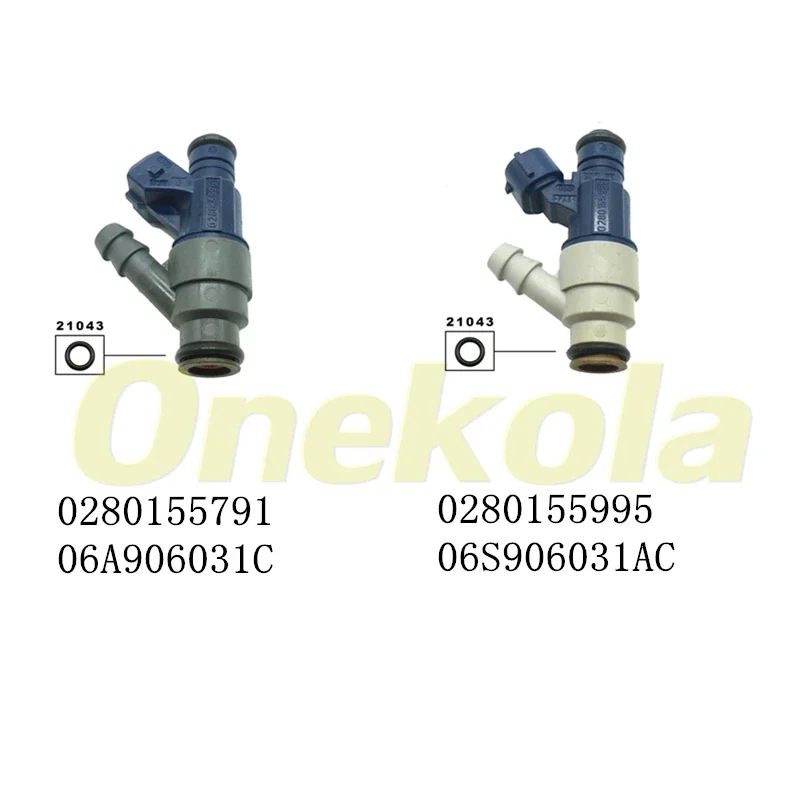 500pcs Free Shipping Fuel injector orings rubber seal 10.4*2.5mm For 0280155995 Vw Jetta Golf 2.0 00-05 0280156240 06A906031AC