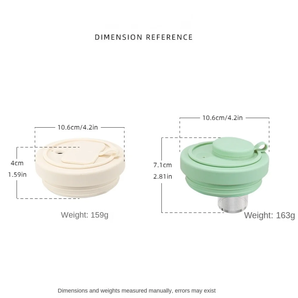 Новый набор чехлов для бутылок с животом силиконовая воронка кофе крышки чашек