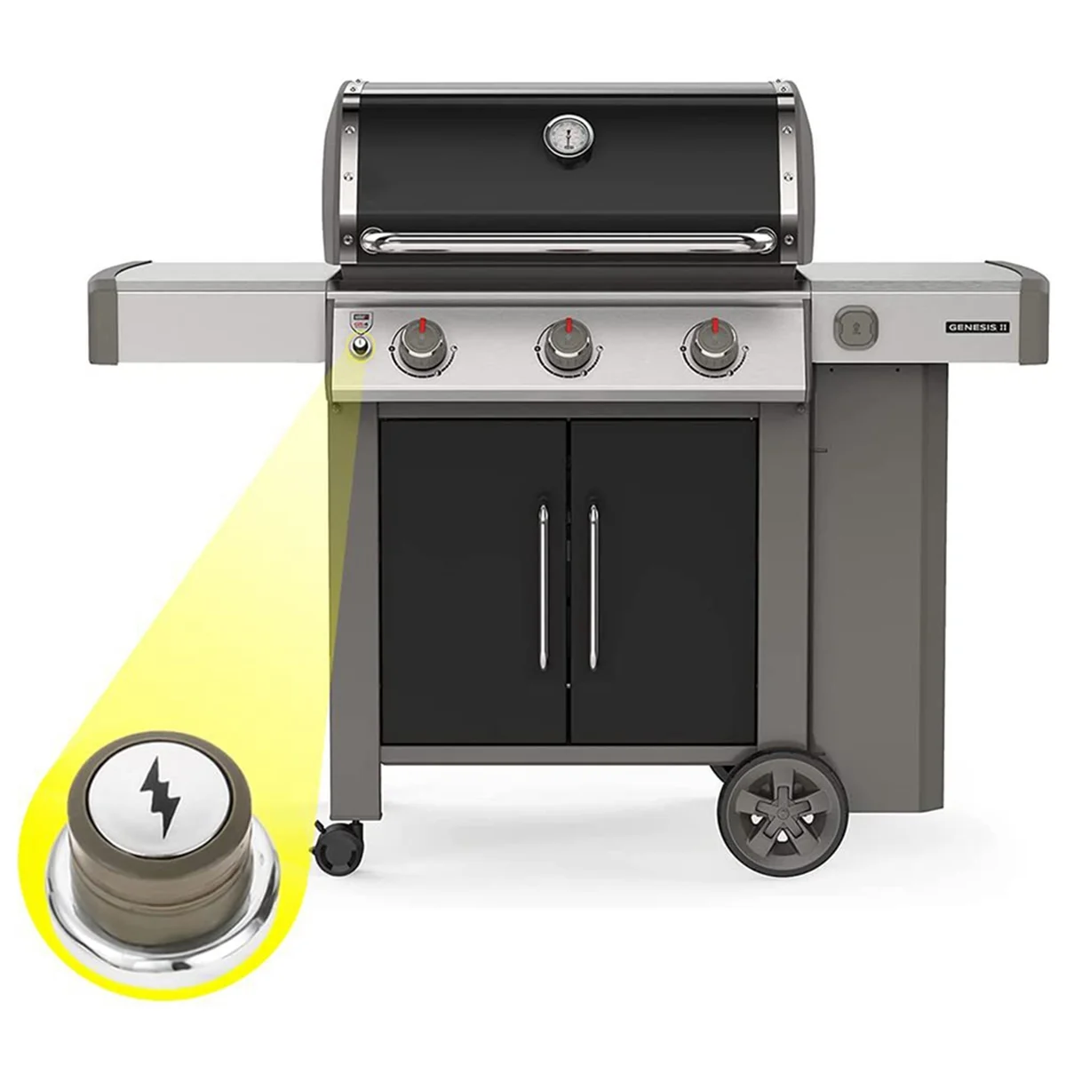 Комплект зажигания гриля-гриля для серии Weber Genesis 300 67847 (2008-2010) E/S-310 и 320 EP/CEP-310