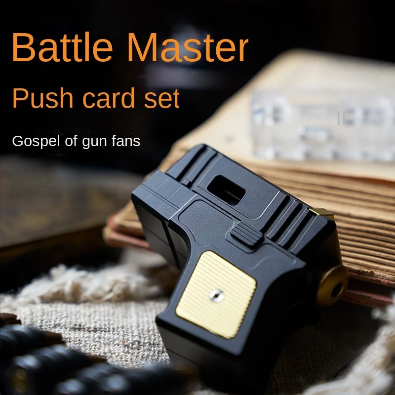 

EDC ремесла фабрика боевой Мастер металлическое яйцо Push Card поп монета волчок игра черная технология взрослые игрушки для снятия давления