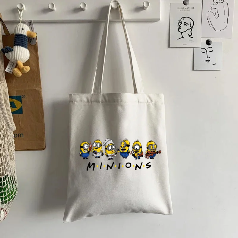 Милые миниатюрные женские сумки для покупок модная вместительная Холщовая Сумка