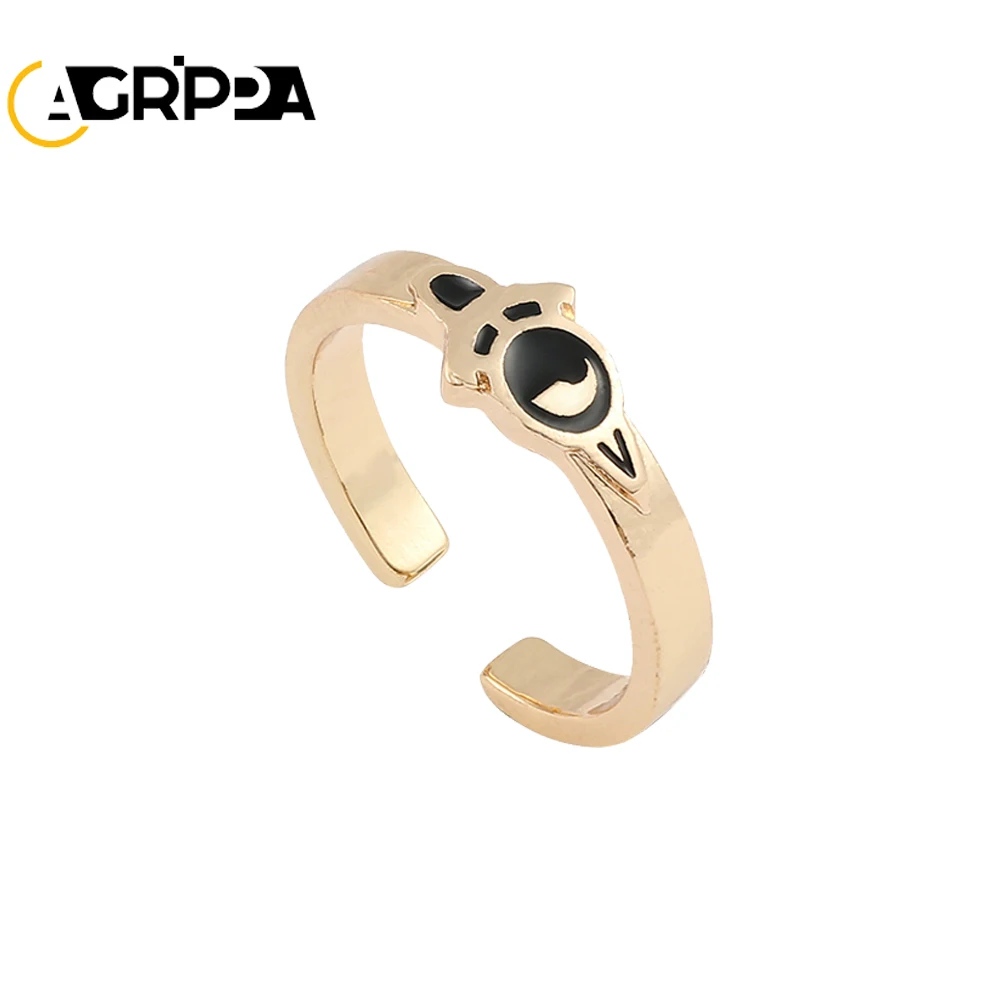 

Agrippa Anime SPY×FAMILY Loid Anya Yor Forger Figure Peripheral Cosplay Ring Vintage Jewelry Thorn Princess Flower Bague Femme
