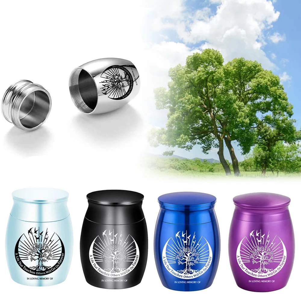 Мини-урна Из Алюминиевого Сплава Для Праха Держатель Кремации Домашних Животных