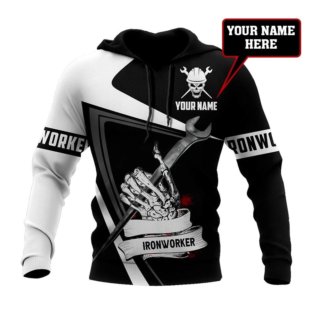 

Beautiful skull tattoo 3D full body print unisex luxury hoodie men sweatshirt zipper pullover casual jacket sportswear-146